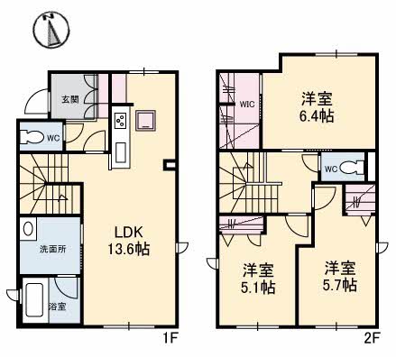 フェリオ　Ⅱ棟-2