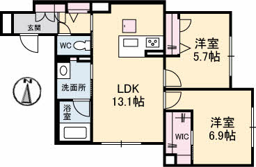ベレオガーデンズ北方 A0106号-16