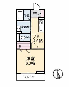 ウォルナット東朝日町 0102号-16