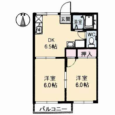 チューリップハイツ　Ｂ棟B0202-2