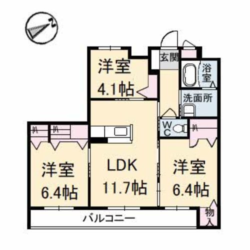 グランマスト多治米　Ｂ棟 B0202号-16