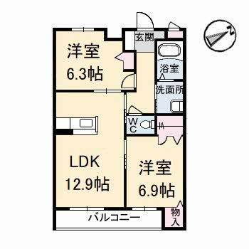 グランマスト多治米　Ｂ棟 B0303号-16