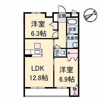 グランマスト多治米　Ｂ棟 B0103号-8