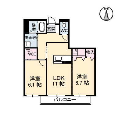 グランマスト福浜　Ｂ棟B0202-2