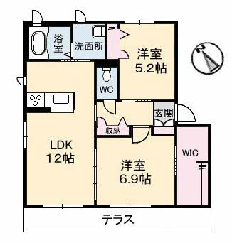 グランマスト茶屋町　Ａ棟A0102-2