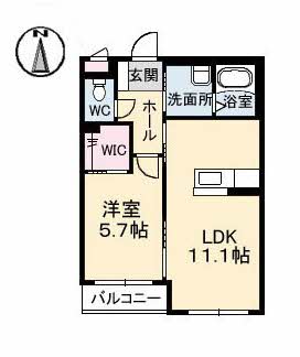 グランマスト高柳　Ｂ棟B0106-2