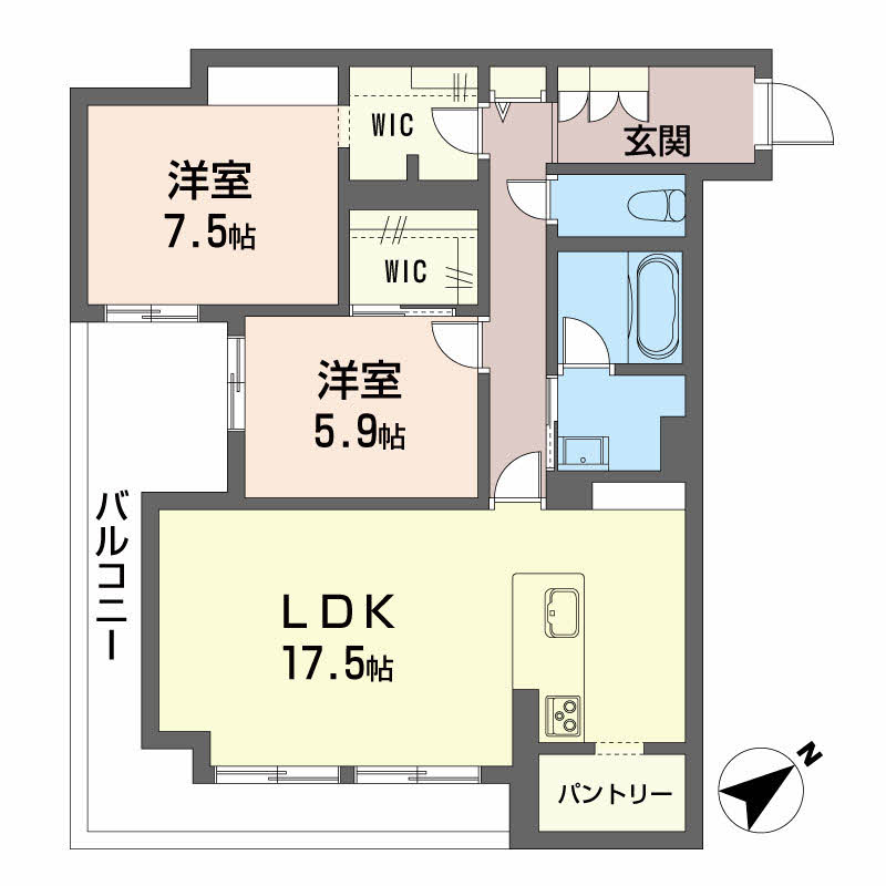 ベレオガーデンズ Miwa 201号-16