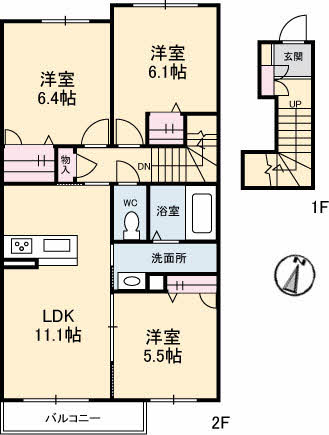 シャーメゾン響 205号-16