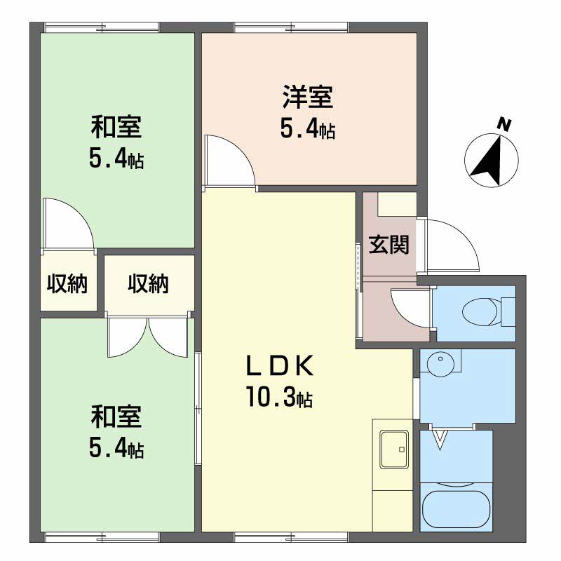ハイツおの　Ｂ棟0107-2
