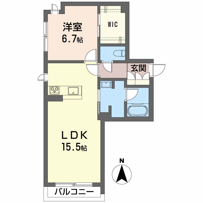 シャーメゾン　四季彩202-2