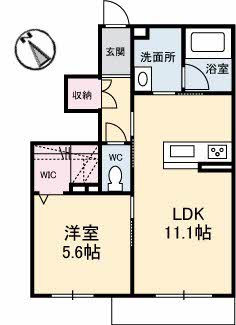 シャーメゾン杢　０１棟A0102-2