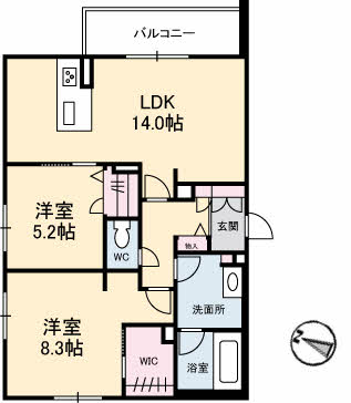 ラルーチェ A0303号-16