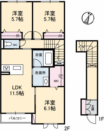シャーメゾンリズA0203-2
