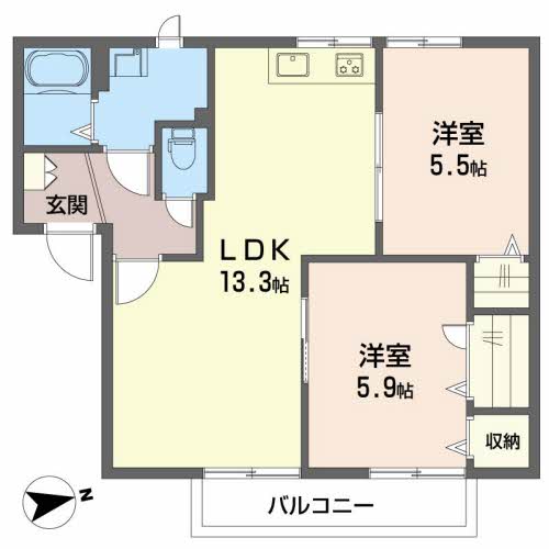 フレグランス塚本　Ａ棟A0102-2