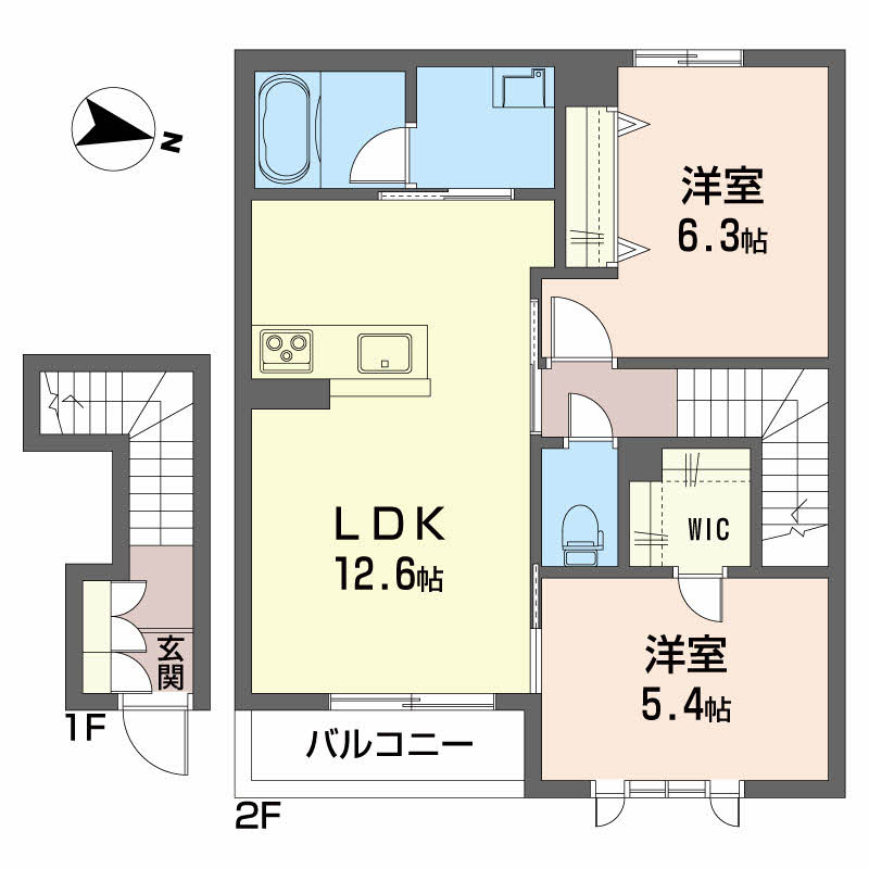 シャーメゾン　ソラーレ 201号-16