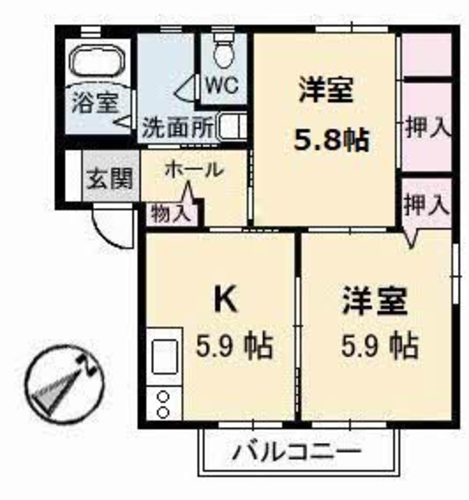 ディアス塩津　Ｂ棟B0203-2