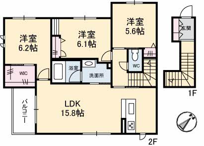 アンソレイユ　Ａ棟A0206-2