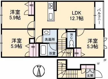 シャーメゾンガーデンズ平田A0202-2