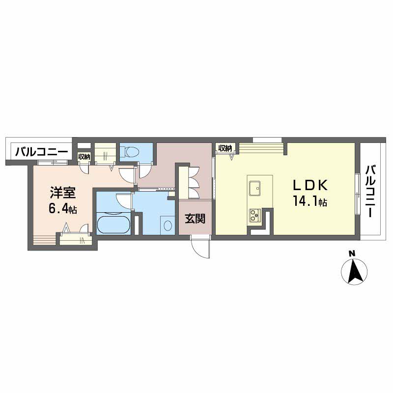 シャーメゾンマヒナ A0203号-16