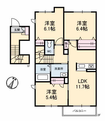 シャーメゾン田村町203-2