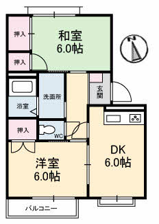 フローラル新庄　Ｂ棟B0201-2