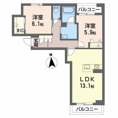 ヴォワレ　エ　フルール新北町 201号-16