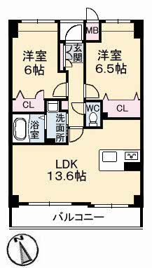 ヴィラシオン長府 A0403号-16