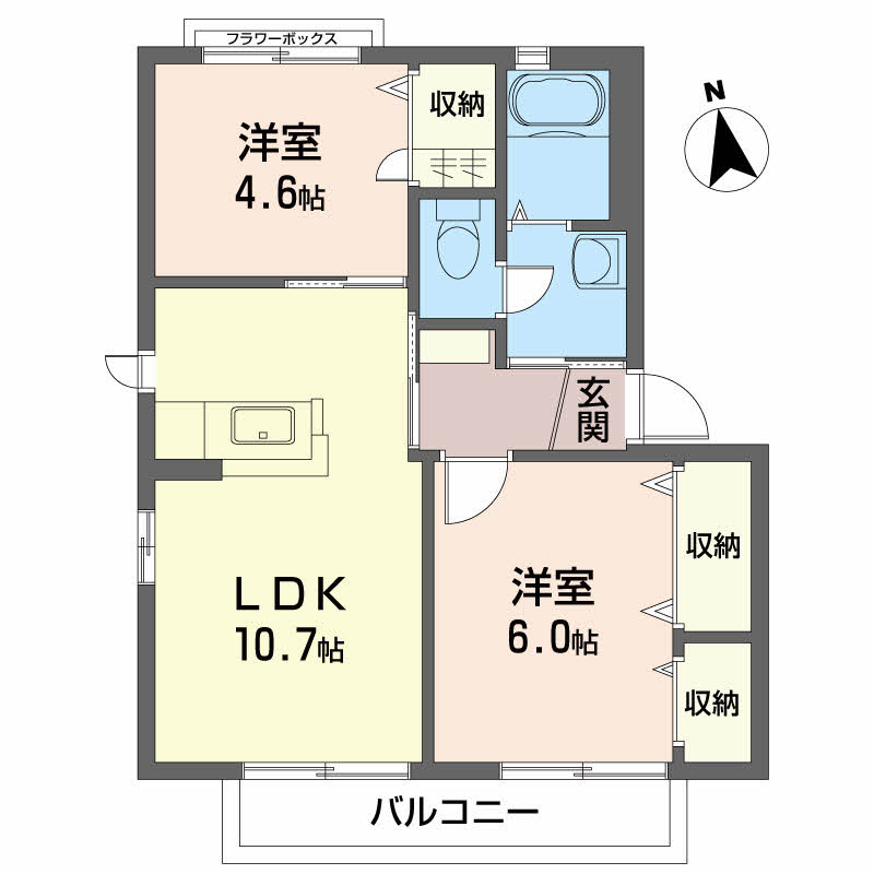 シャーメゾン上板　Ｃ棟C0206-2