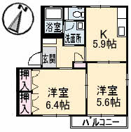 サンライズ長野　Ｂ棟B0101-2