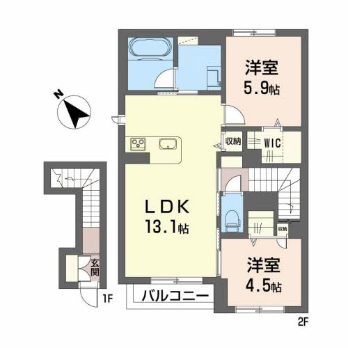 エクラージュ多治米A0201-2