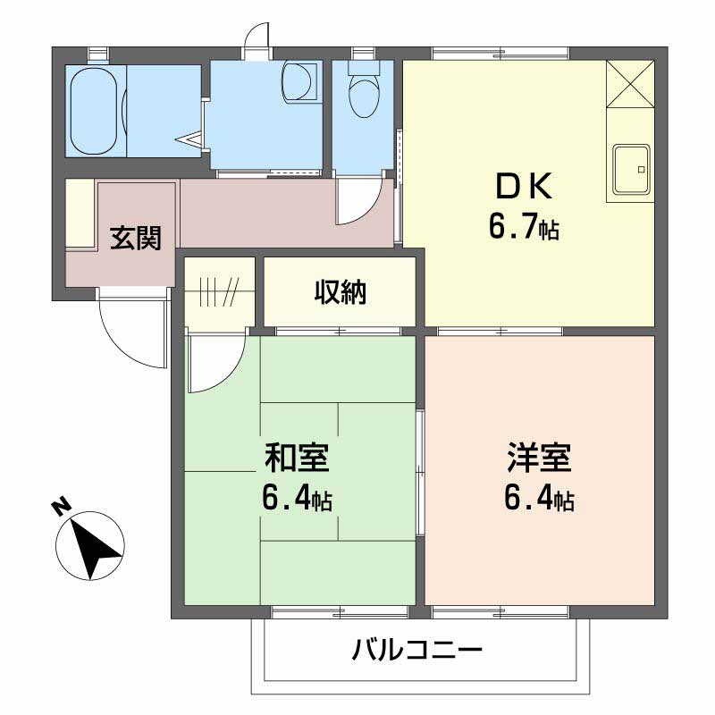 フォーレス笹山　Ｂ棟B0102-2