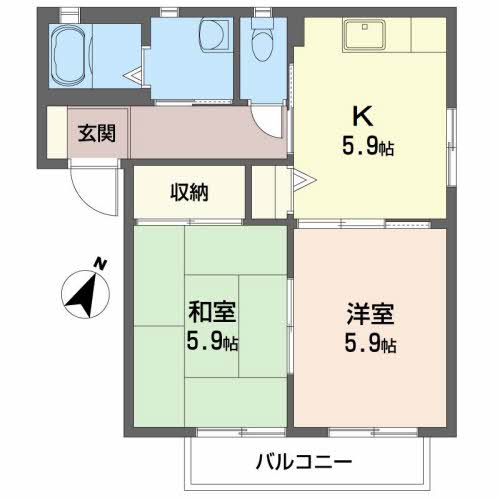 メゾン　ジュン　Ｂ棟 B0202号-12