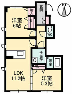 グランマスト伴　Ａ棟A0104-2