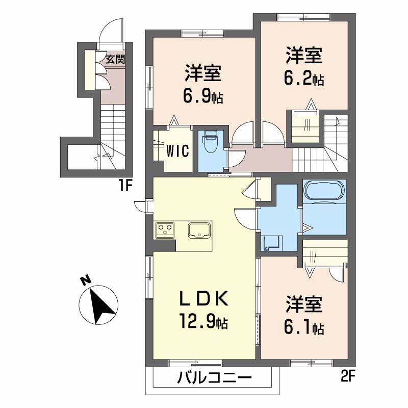 Ｓｅｒｅｎａ　Ｇａｒｄｅｎ　Ｂ棟B0203-2