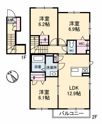 Ｓｅｒｅｎａ　Ｇａｒｄｅｎ　Ｅ棟E0201-2