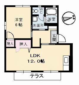 ムーンライトだいせん　Ａ棟A0102-2