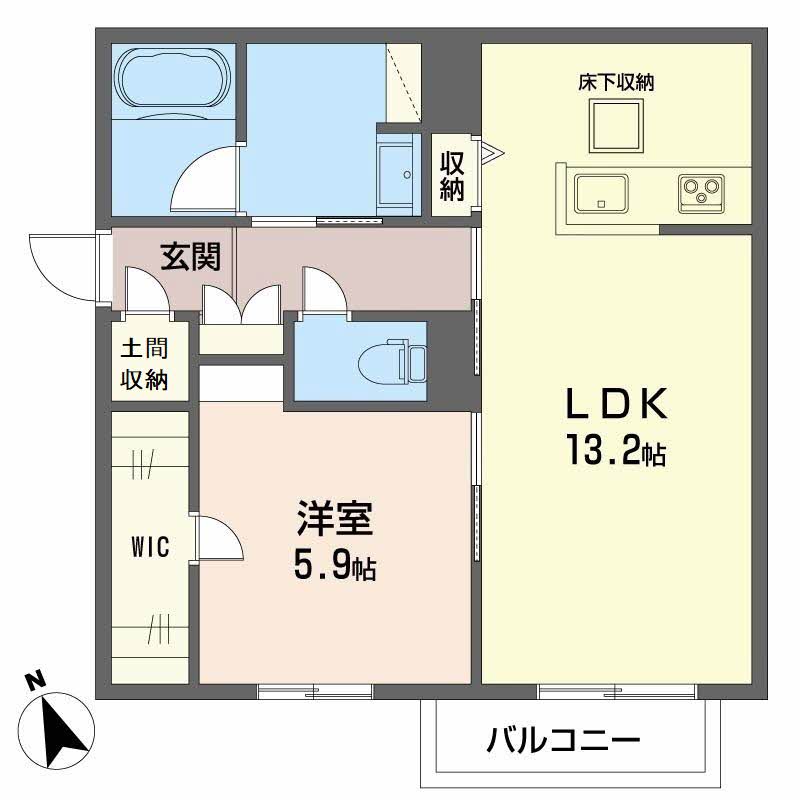 ロングコリーヌ宮脇 101号-3