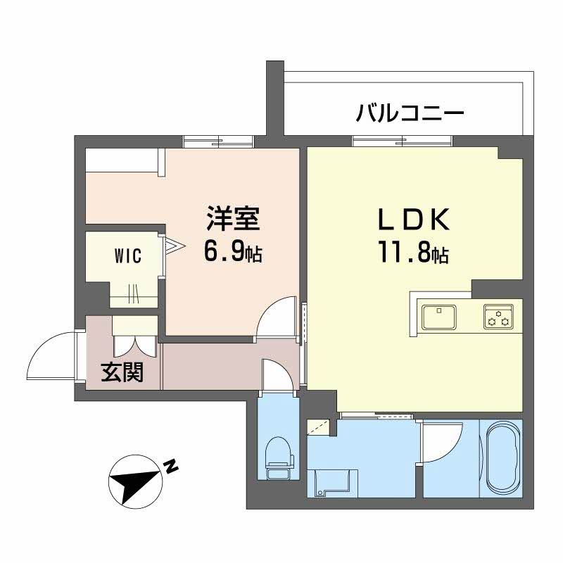 当社管理】仮称）長束西4丁目ベレオ ZEH A0201号室（広島県