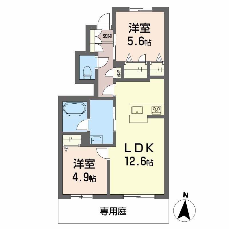 シャーメゾン レ・フレールⅥ 103号-8