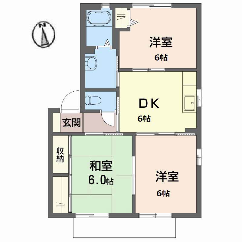 グランシードＫ　Ⅱ棟B202-2