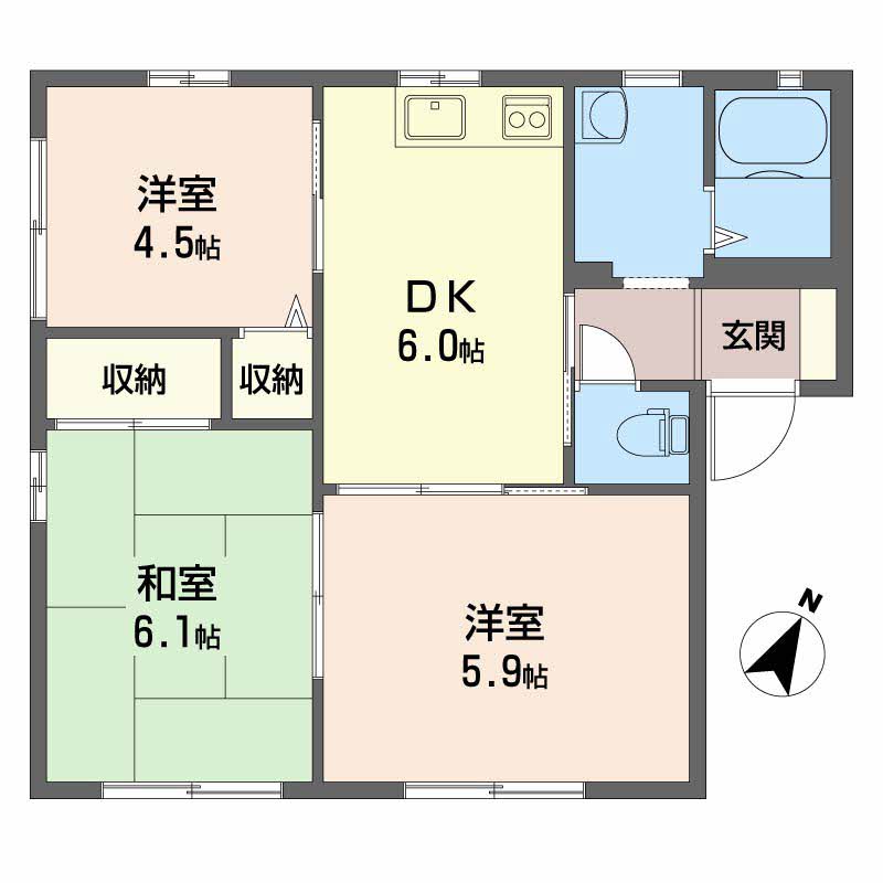 ディアス恩田　Ｂ棟B0101-2