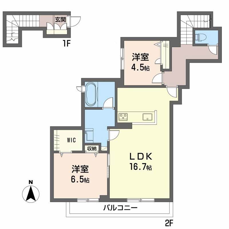 リバーサイド長岡Ⅱ 203号-15