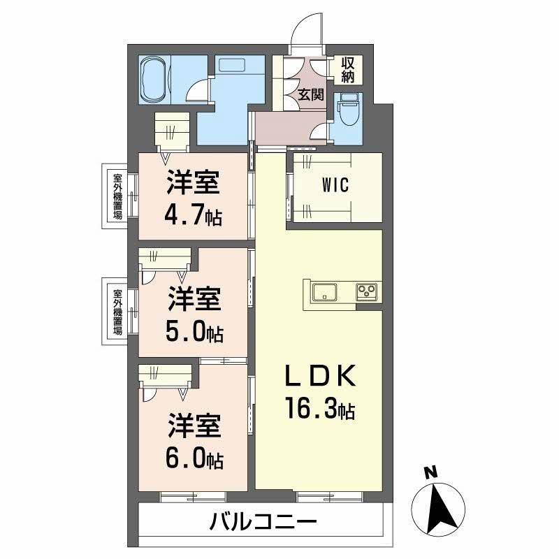 ディアマント番町 202号-13