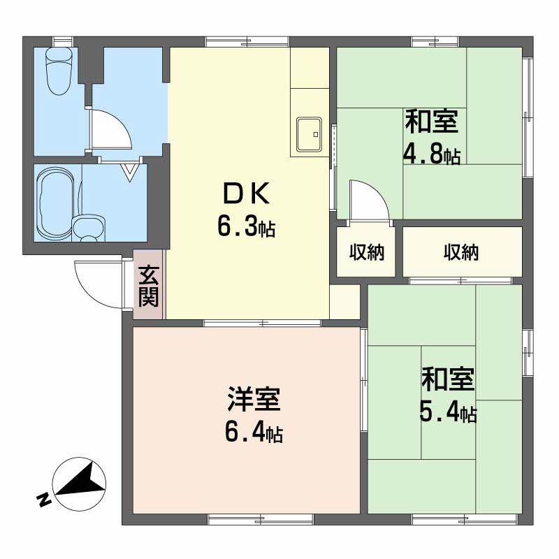 西原アパート A0101号-2