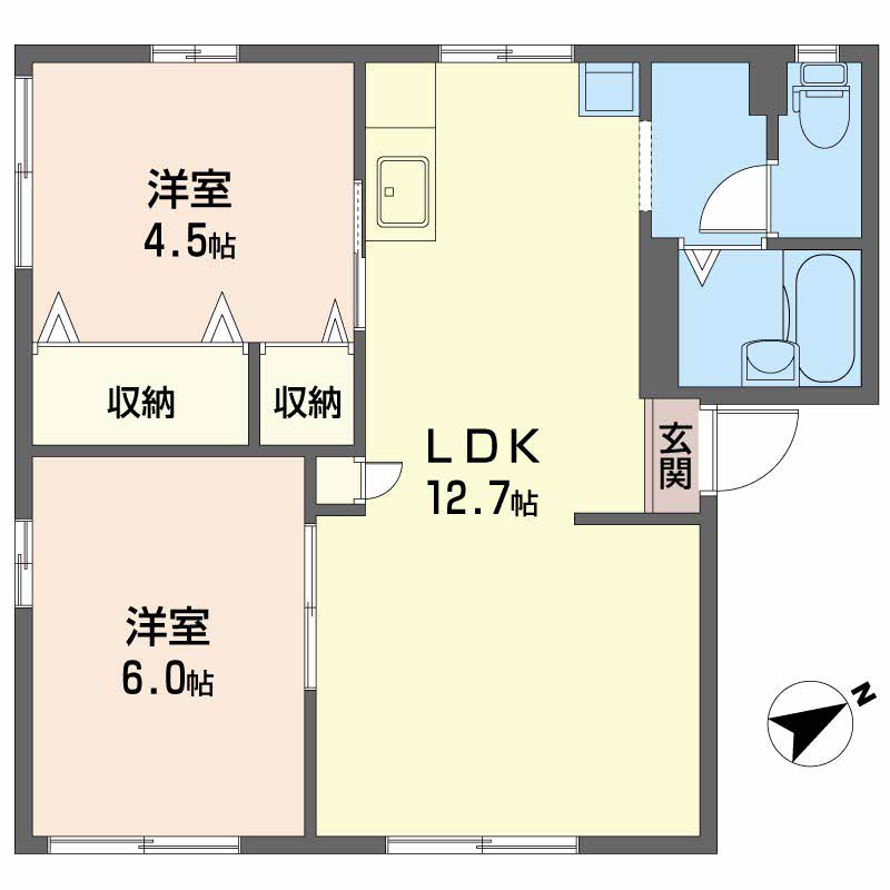 西原アパート A0202号-15