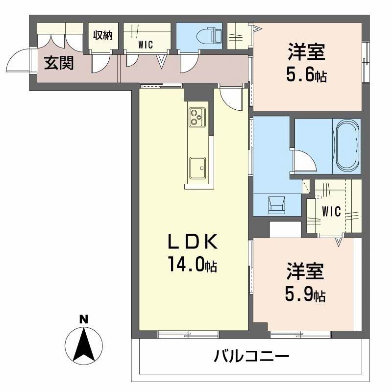 オースピシャス大安寺A0202-2