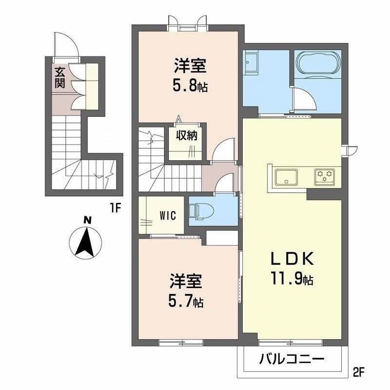 シャーメゾン東花尻A0201-2