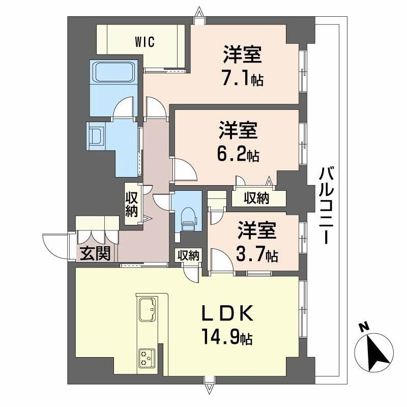 ラヴェール横川A0701-2