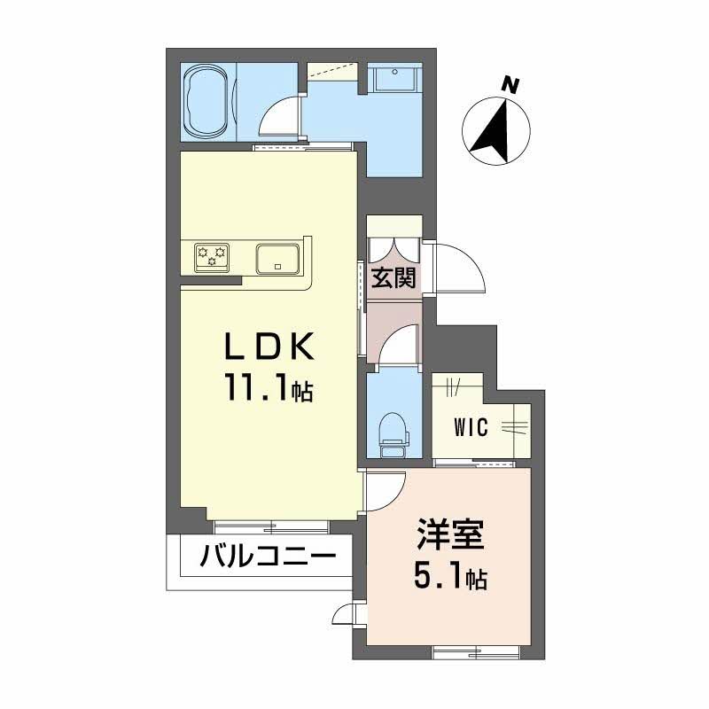 エクラージュ牛田旭201-2