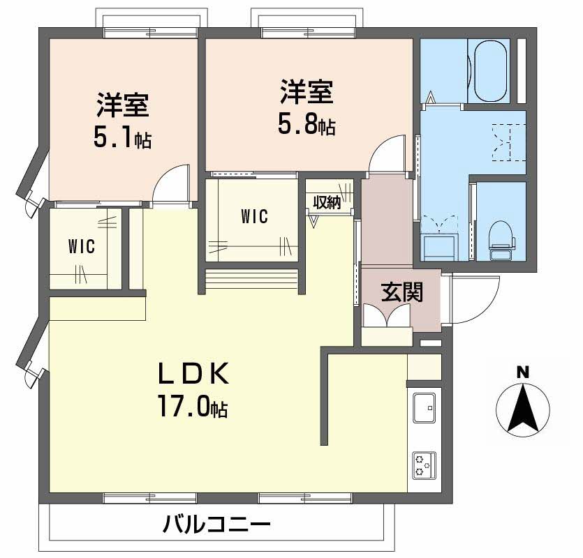 オリーブハイツB0201-1